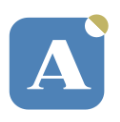ADAWebExpert.com Logo showing letter A in rounded square with a contrast symbol (circle split with two colors) in the upper right corner.